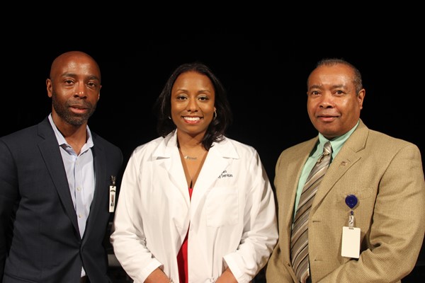Christopher Garlin, CEO and James Brewer, principal together with Dr. Tyeese Gaines.